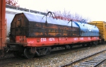 Coil car CSS 1675 with covers from EJ&E and GTW